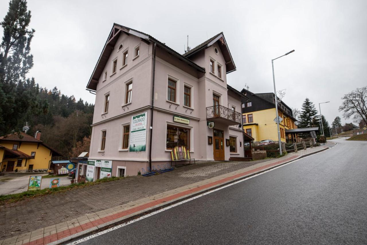 Penzion Adélka Janské Lázně Janske Lazne Exterior foto