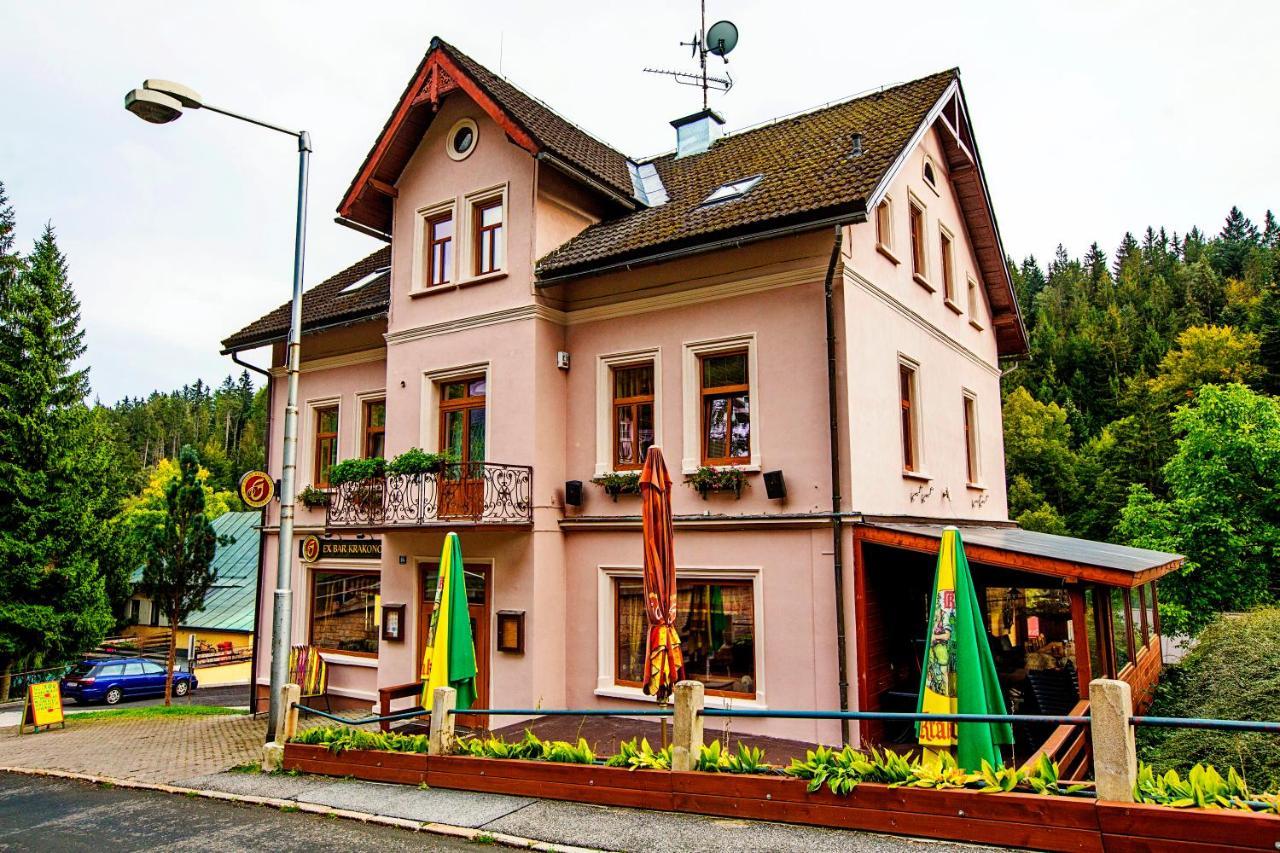 Penzion Adélka Janské Lázně Janske Lazne Exterior foto
